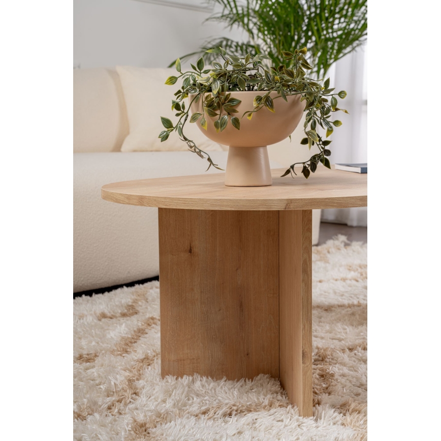 Stolik kawowy NEL dąb