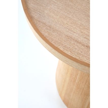 Stolik kawowy NUIT Ø 45 cm, brązowy