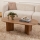 Stolik kawowy OVAL 60x120 cm brązowy