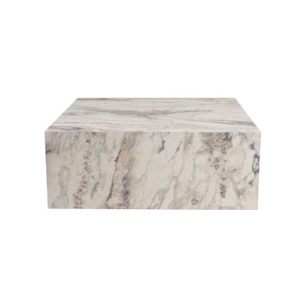 Stolik kawowy PRIZMA 35x90 cm dekor marmuru