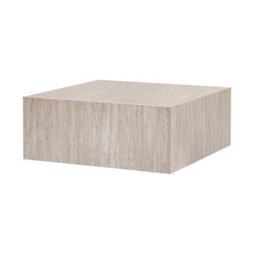 Stolik kawowy PRIZMA 90x90 cm beżowy