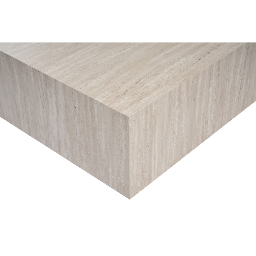Stolik kawowy PRIZMA 90x90 cm beżowy