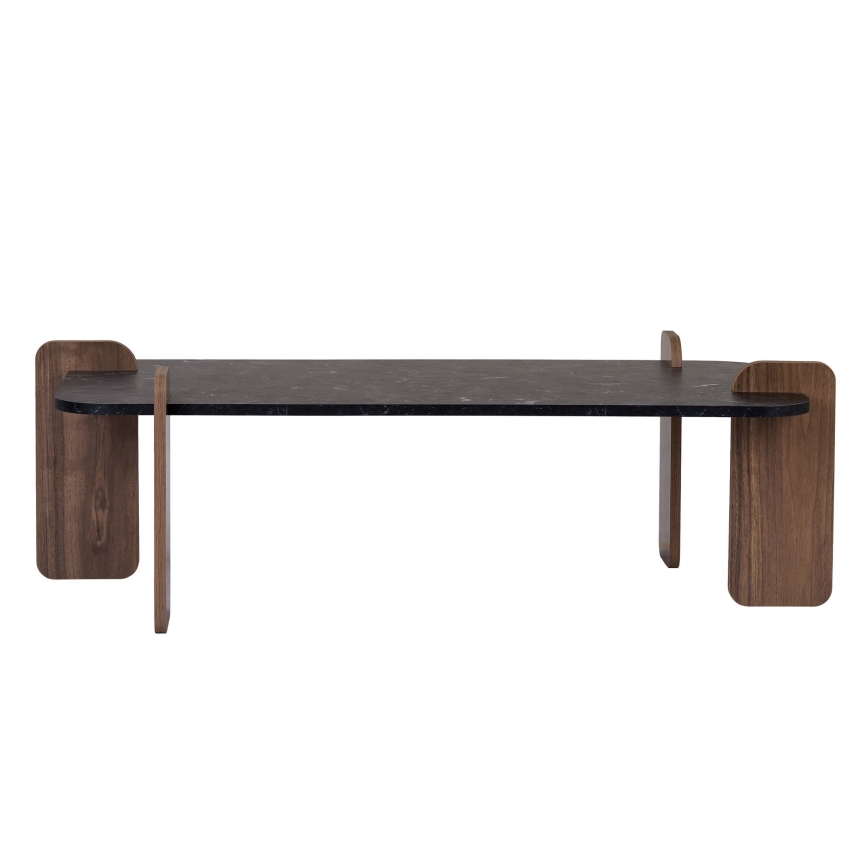 Stolik kawowy PURO 120x60 cm orzech/czarny