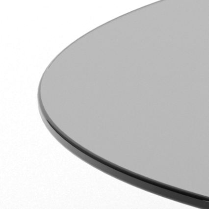 Stolik kawowy SANOS 80 cm, dymnoszary