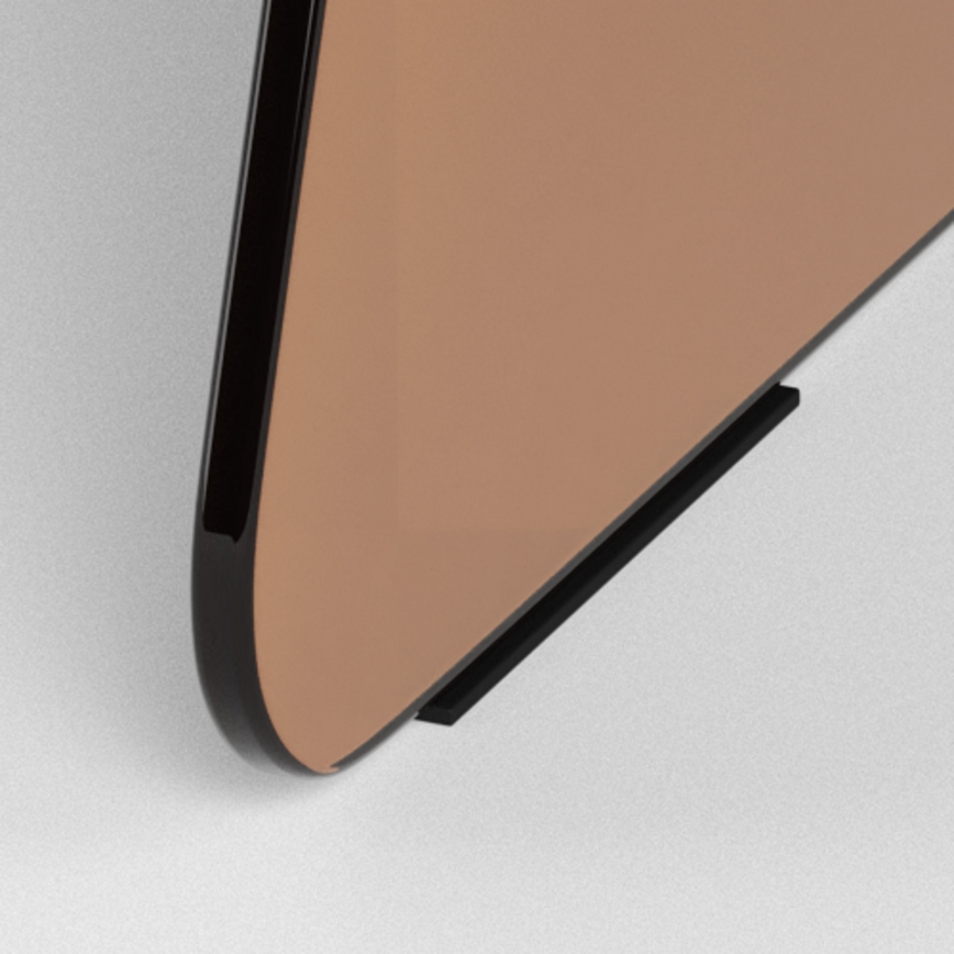 Stolik kawowy SANOS 80 cm przydymiony brąz