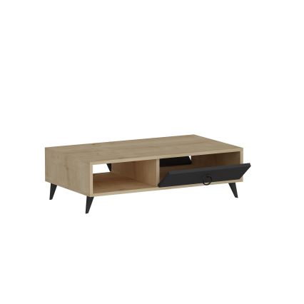 Stolik kawowy SILVER 33x90 cm antracyt/beż