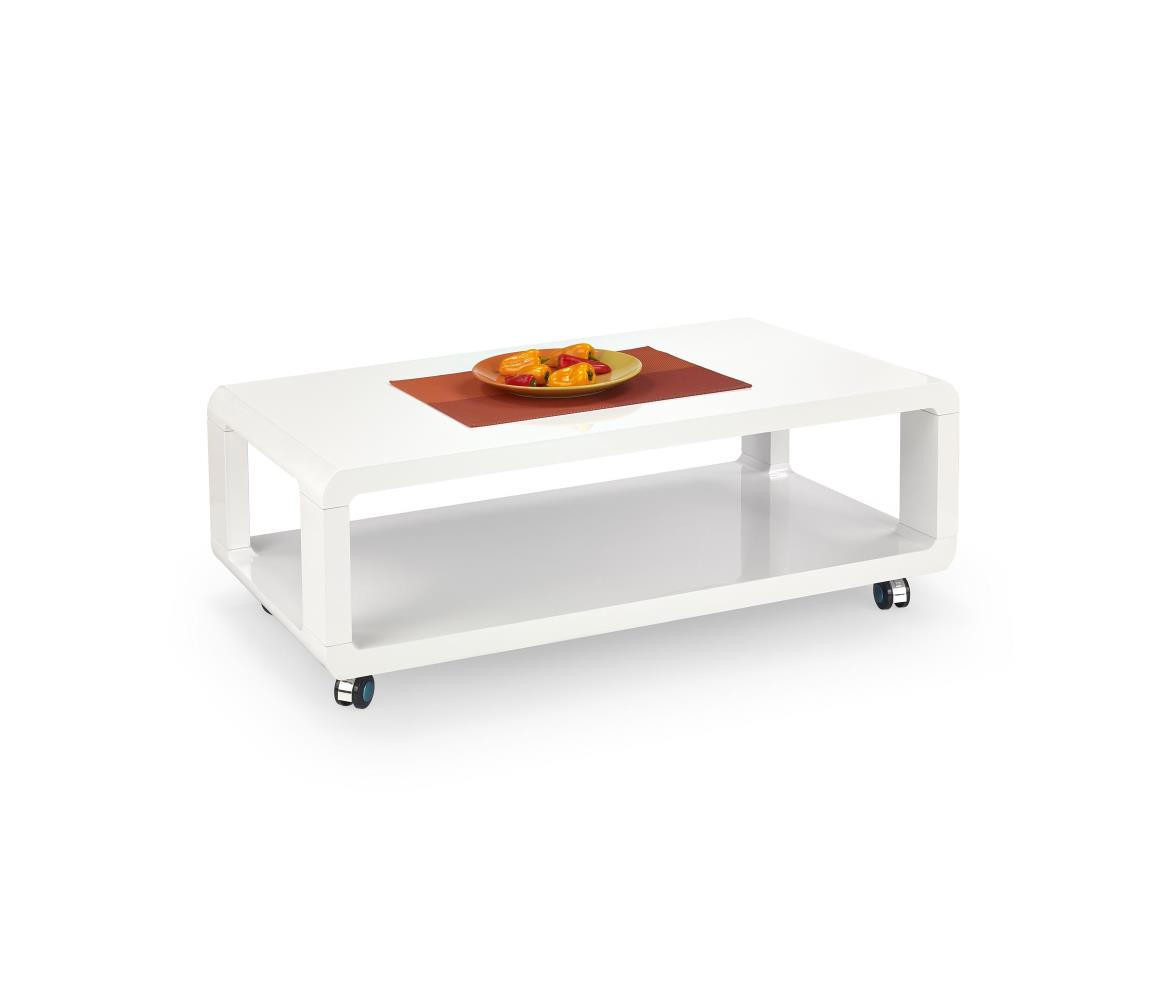 Stolik kawowy STELA 105x58 cm biały