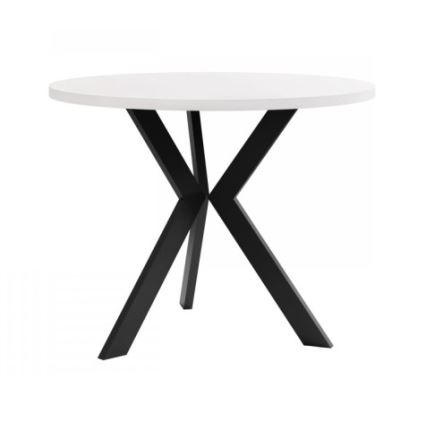 Stolik kawowy STK 50x65 cm czarny/biały