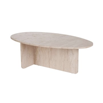 Stolik kawowy VARUM 120x65 cm beżowy