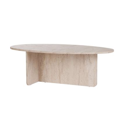 Stolik kawowy VARUM 120x65 cm beżowy