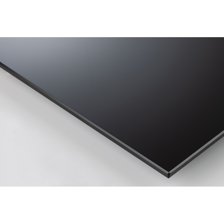 Stolik kawowy z podnoszonym blatem ENZO 110x60 cm czarny/dąb