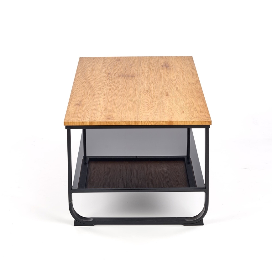 Stolik konferencyjny ARTIGA 45x105 cm czarny/beżowy