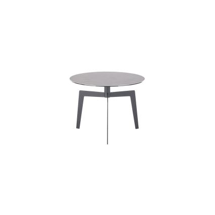 Stolik konferencyjny BALANCE śr. 60 cm szary/antracyt