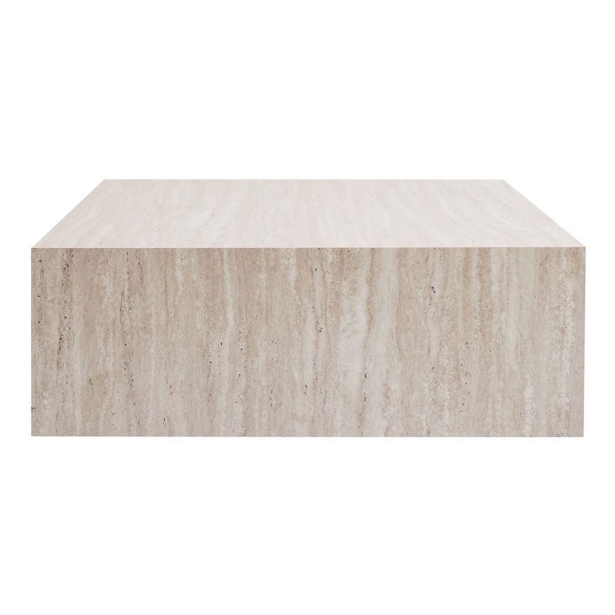 Stolik konferencyjny PRIZMA 90x90 cm trawertyn