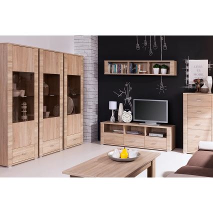 Stolik kawowy konferencyjny THEMO 50x110 cm dąb sonoma