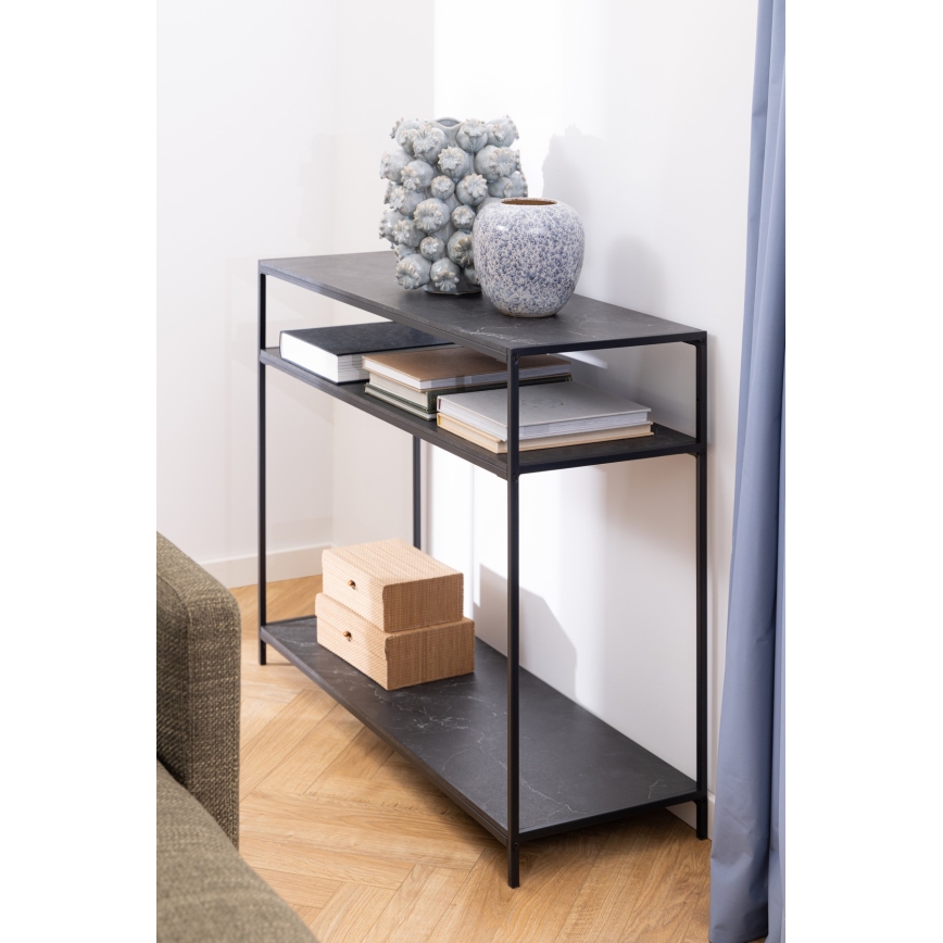 Stolik konsolowy ALMA antracyt