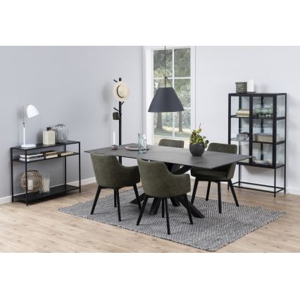 Stolik konsolowy SARON czarny