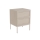 Stolik nocny ALIN 46x40 cm taupe