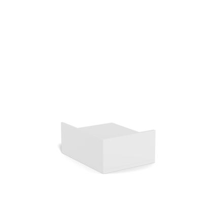 Stolik nocny AVA 40x32 cm biały