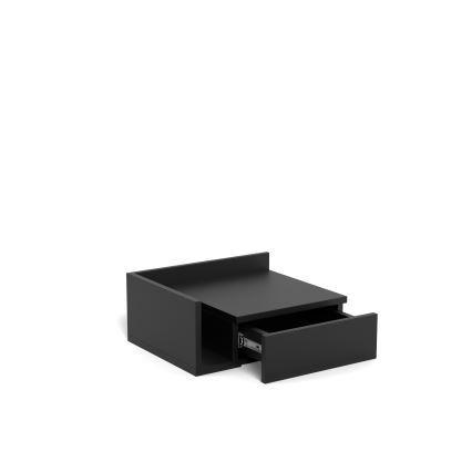 Stolik nocny AVA 40x32 cm czarny