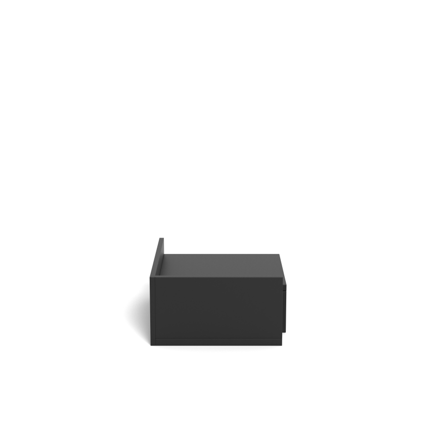 Stolik nocny AVA 40x32 cm czarny