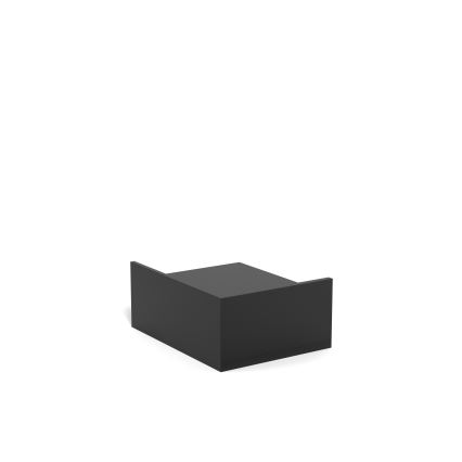 Stolik nocny AVA 40x32 cm czarny