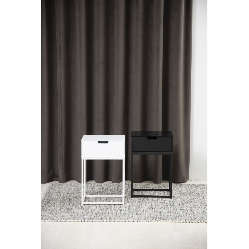 Stolik nocny CARLY antracyt