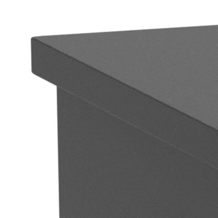 Stolik nocny FINO 37x32 cm czarny