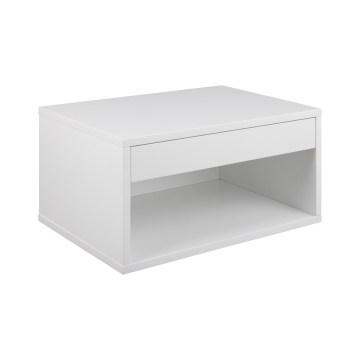 Stolik nocny LIGNE 50x35 cm biały