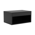 Stolik nocny LIGNE 50x35 cm czarny