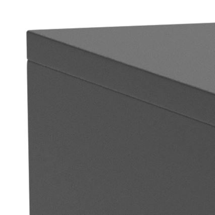 Stolik nocny LIGNE 50x35 cm czarny