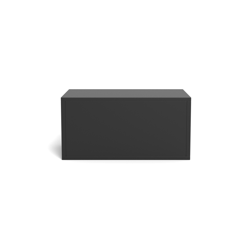 Stolik nocny LIGNE 50x35 cm czarny