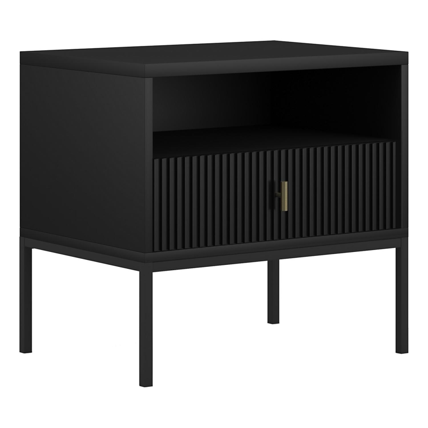 Stolik nocny SUE czarny