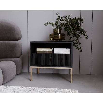 Stolik nocny SUE czarny