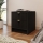 Stolik nocny TIRENO 40x35 cm czarny