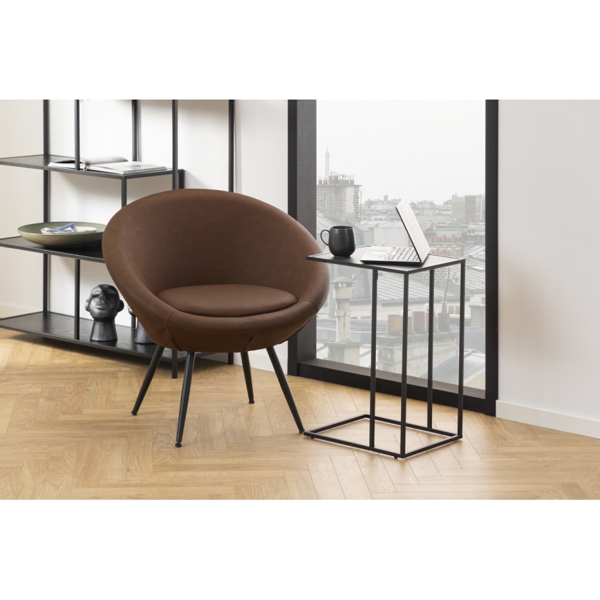 Stolik pomocniczy ALMA antracytowy