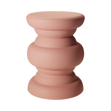 Stolik pomocniczy PETIT, śr. 31 cm, różowy