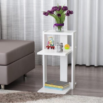 Stolik pomocniczy TERAS 60x45 cm biały