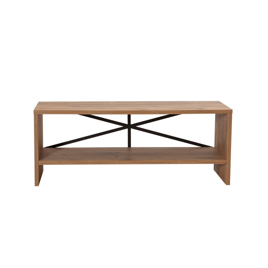 Stolik RTV 45x90 cm brązowy