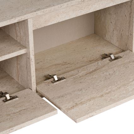Stolik RTV KREDE 160x30 cm beżowy