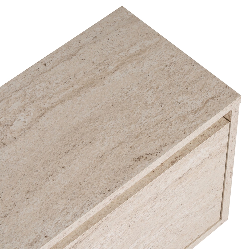 Stolik RTV KREDE 160x30 cm beżowy