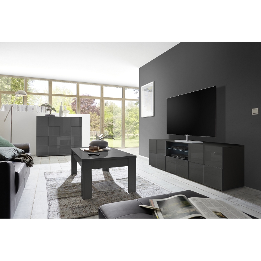 Stolik RTV SERIAN antracyt