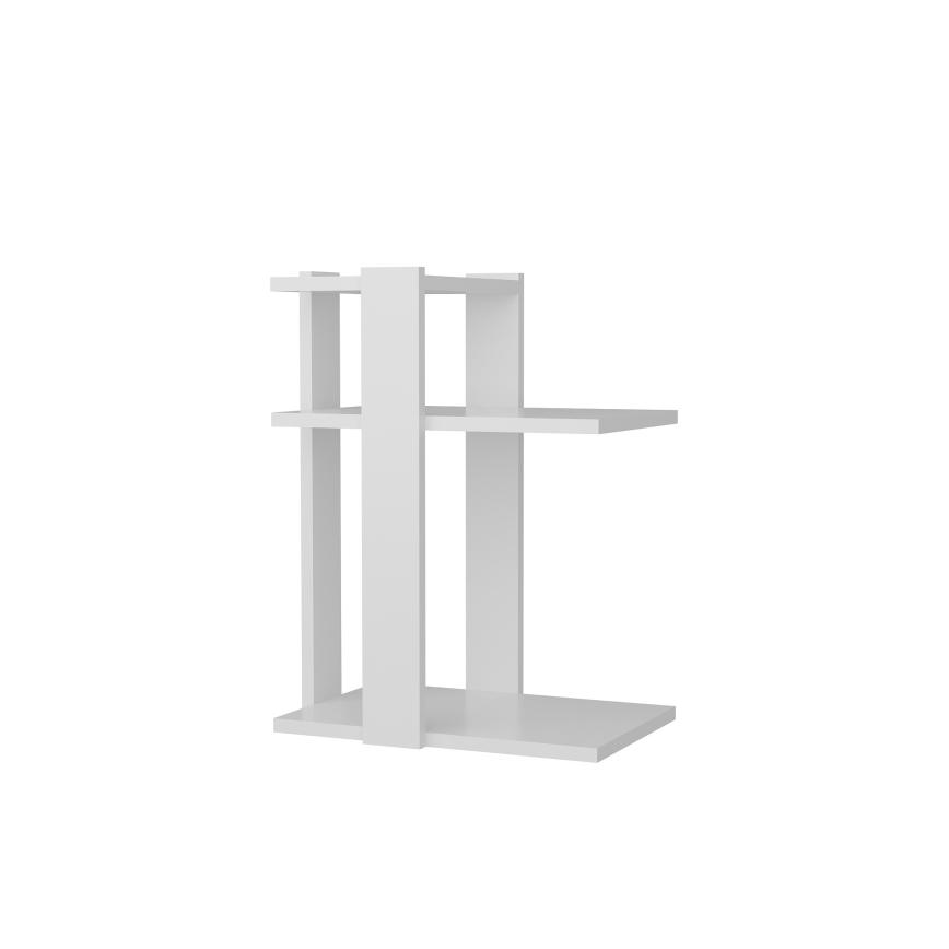 Stolik pomocniczy TERAS 60x45 cm biały