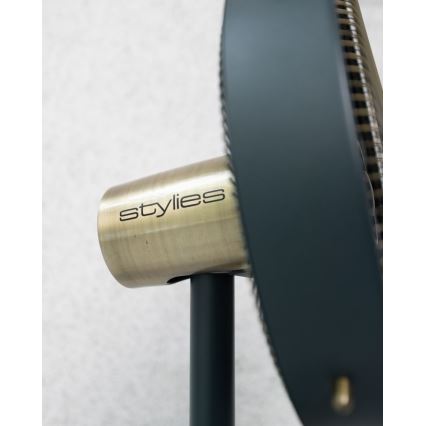 Stylies - Wentylator stojący URANUS 35W/230V 94 cm czarny