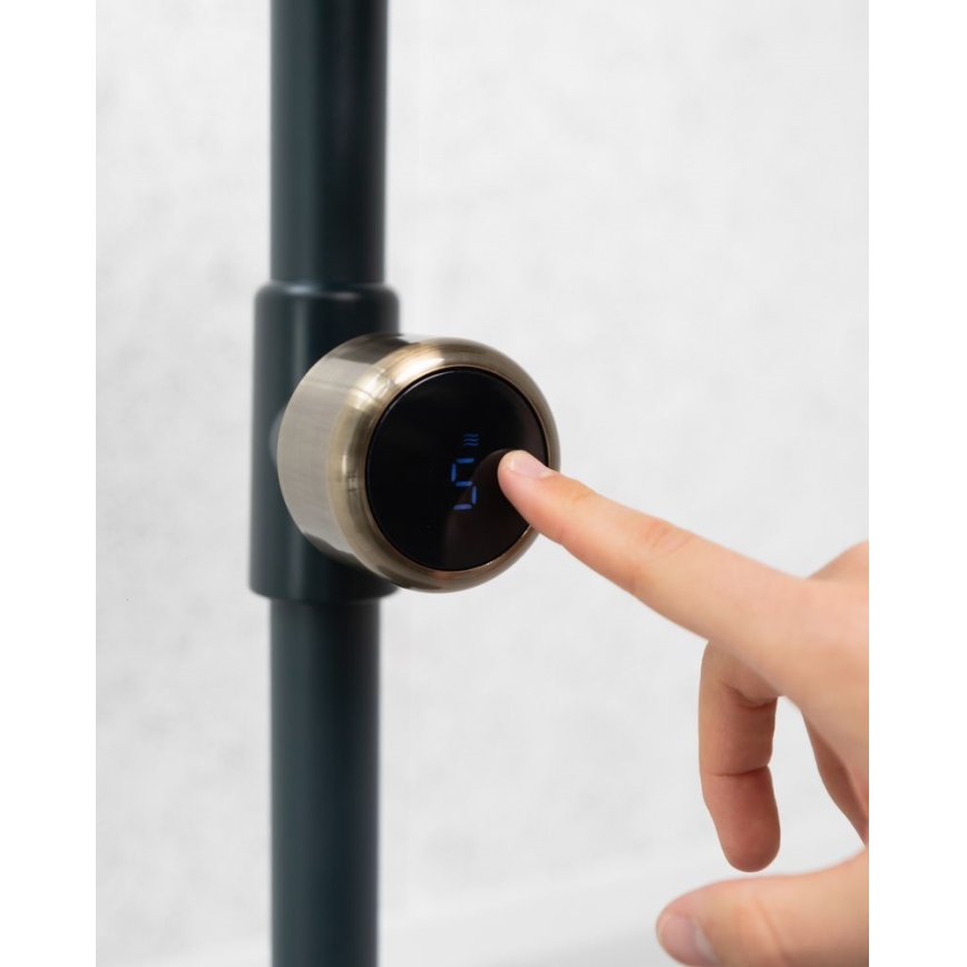 Stylies - Wentylator stojący URANUS 35W/230V 94 cm czarny