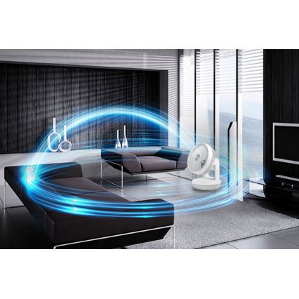 Stylies - Wentylator stołowy TARA 45 W/230 V biały