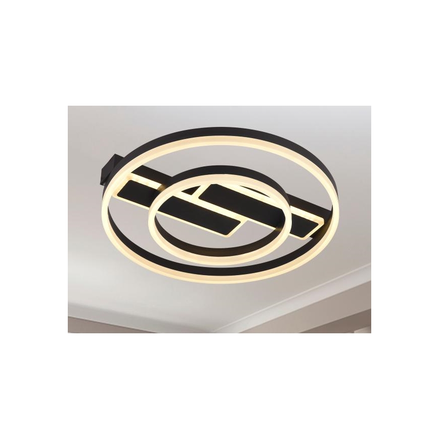 Sufitowe oświetlenie LED/80W/230V 3000-6500K z regulacją jasności + pilot zdalnego sterowania