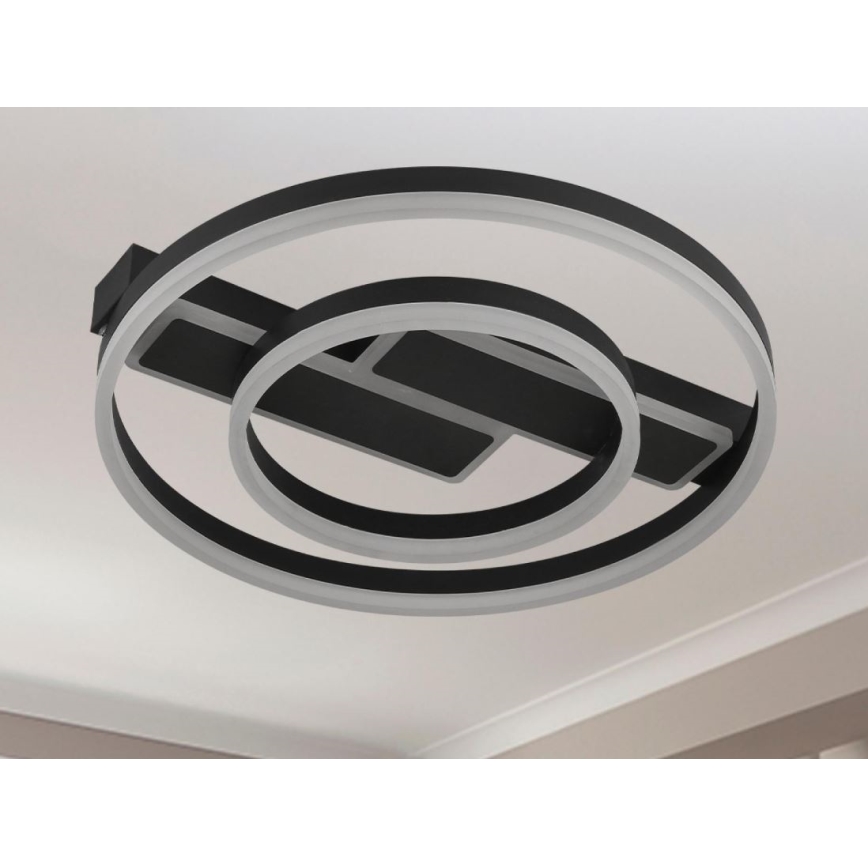 Sufitowe oświetlenie LED/80W/230V 3000-6500K z regulacją jasności + pilot zdalnego sterowania