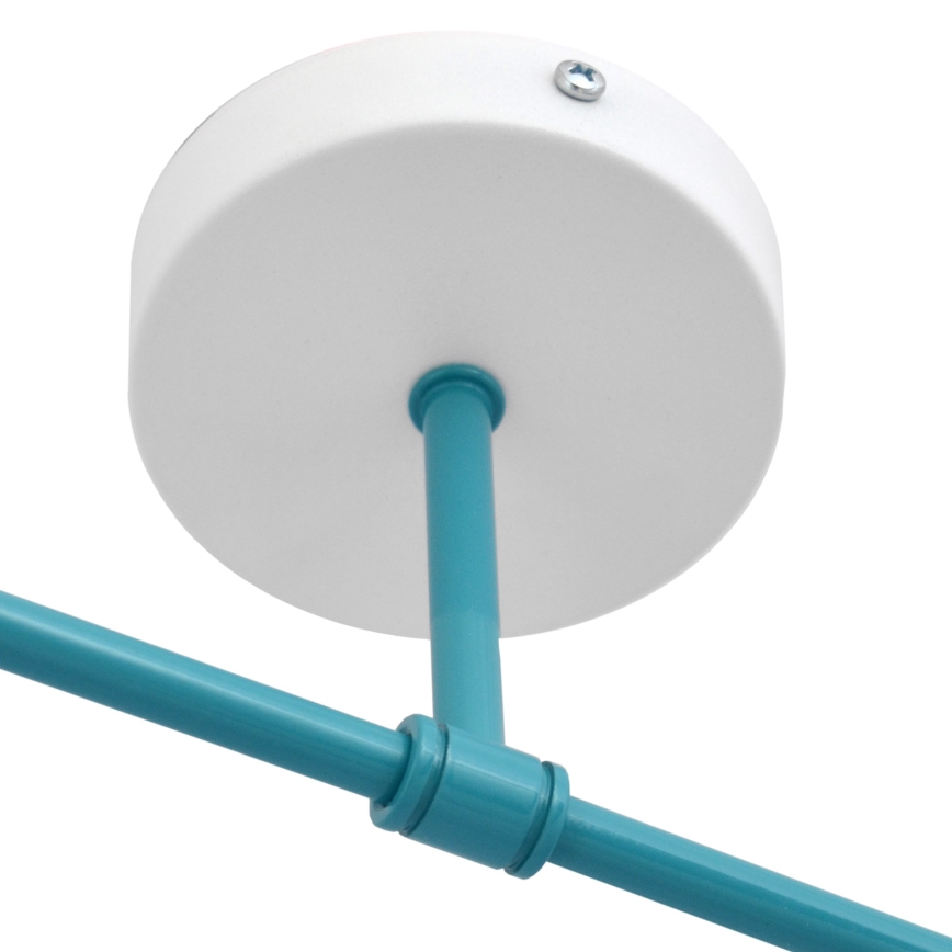 Surface-mounted żyrandol CAMBRIDGE 2xE27/15W/230V niebieski