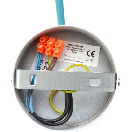 Surface-mounted żyrandol CAMBRIDGE 2xE27/15W/230V niebieski
